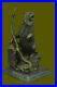 Art_Deco_Standing_Bear_Museum_Quality_Classic_Wildlife_Bronze_Sculpture_Figurine_01_vkij