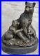 Kodiak_Grizzly_Black_Bear_Wildlife_Art_Lodge_Bronze_Marble_Sculpture_Statue_Gift_01_ri