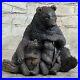 Mother_Black_Bear_Cub_Hot_Cast_Bronze_Sculpture_Statue_Wildlife_Animals_Gift_01_cll