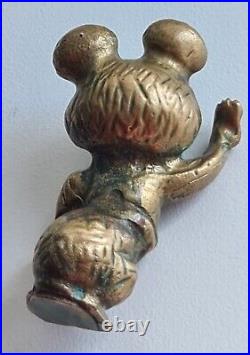 Original Bronze Olympic Bear Souvenir Olympic Games in Moscow 1980, Rare