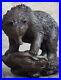 Original_Burly_Black_Bear_with_His_fish_Dinner_Bronze_Sculpture_Statue_Figurine_01_decq