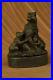 Signed_Original_Grizzly_Bear_with_her_two_Cubs_Bronze_Sculpture_Statue_Hot_Cast_01_clu